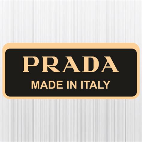 prada made no made in italy tag|prada tote logo.